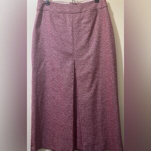 Gorgeous wool/silk designer Midi skirt size 6.